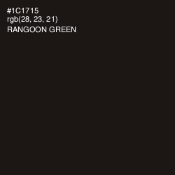 #1C1715 - Rangoon Green Color Image